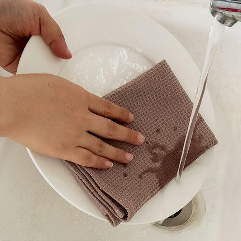 4-Pack Absorberende Cotton Keukendoeken