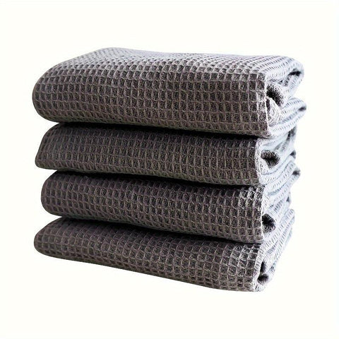 4-Pack Absorberende Cotton Keukendoeken