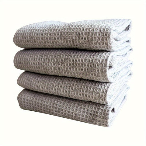 4-Pack Absorberende Cotton Keukendoeken