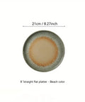 Elegant Japanese Ceramic Dish For Salad & Pasta - Round, Perfect For Culinary Presentations CozyHaus