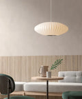 Tsukiyo Silk Pendant Lamp – Tijdloze Elegantie in Japandi Stijl CozyHaus