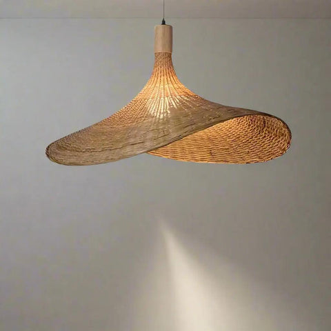 Handgemaakte Houten Hanglamp – Rustieke Warmte voor elke Ruimte CozyHaus