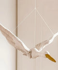 Contemporary White Swan Decoration: No Feathers, No Power, Perfect for Bedroom or Living Room CozyHaus