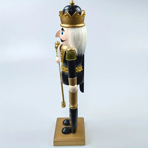 Elegant Wooden Nutcracker Figurine - Perfect for Christmas, Weddings & Home Decor | Versatile Tabletop Accent for Holiday Parties & Themed Events CozyHaus