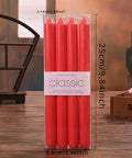 4pcs Straight Candle Creates A Warm And Romantic Atmosphere For Wedding And Church CozyHaus