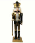 Elegant Wooden Nutcracker Figurine - Perfect for Christmas, Weddings & Home Decor | Versatile Tabletop Accent for Holiday Parties & Themed Events CozyHaus