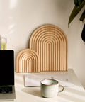 Nordic Wanddecoratie - Aesthetic Boho Houten Bogen Set CozyHaus