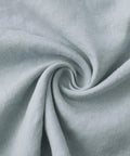 Linen stof close up licht blauw