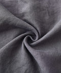 Linen stof close up grijs