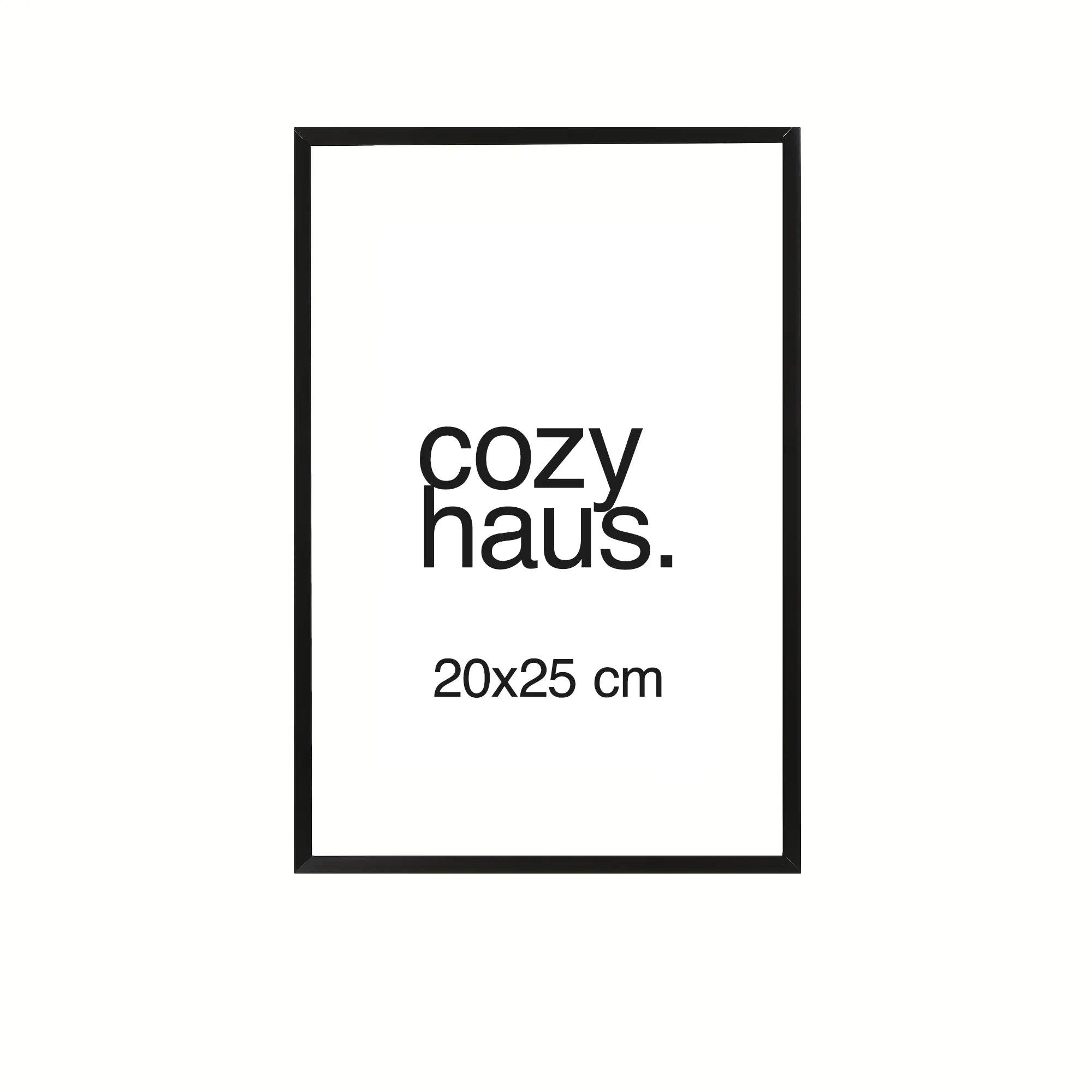 Cozyhaus - Houten Lijst Zwart CozyHaus