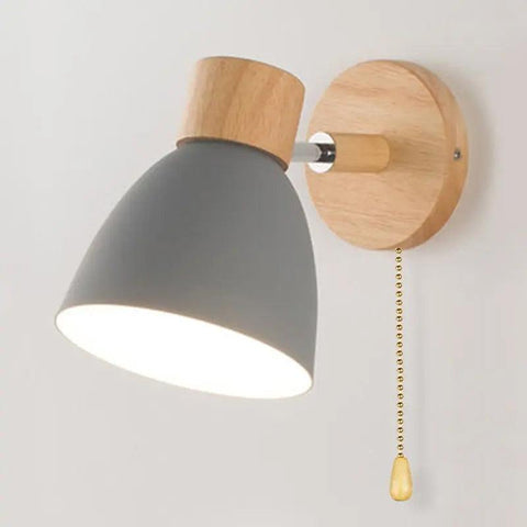 Yadiel - Scandinavische Houte Wandlamp CozyHaus