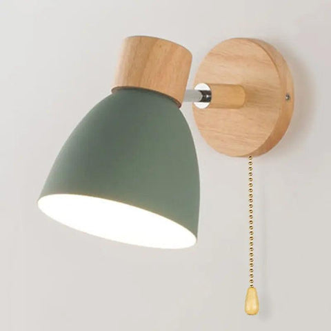 Yadiel - Scandinavische Houte Wandlamp CozyHaus