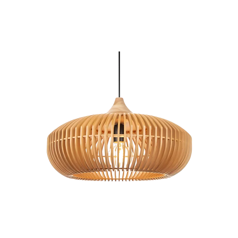 Lehalo Du Zen Hanglamp – Minimalistische Houten Japandi Hanglamp