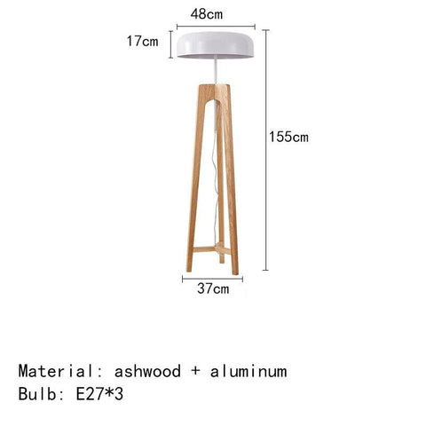 Staande Lamp - Klassiek Houten Bamboe CozyHaus