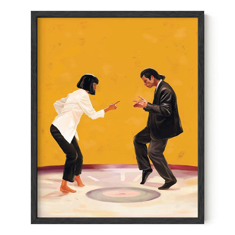 Poster, Pulp Fiction, Dansen, 