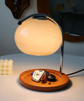 Tafellamp - Bureaulamp - Sfeerlamp voor slaapkamer - Decoratie - glazen lamp - Sfeerverlichting CozyHaus