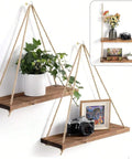 Wandplank - Hout voor planten en foto's CozyHaus