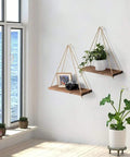 Wandplank - Hout voor planten en foto's CozyHaus