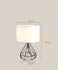 Nachtlamp - Scandinavisch ontwerp - Decoratieve lamp - Slaapkamerdecoratie - Bureaulamp CozyHaus