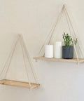 Wandplank - Hout voor planten en foto's CozyHaus