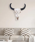 Longhorn Schedel - Stijlvolle Nordic Decoratie CozyHaus