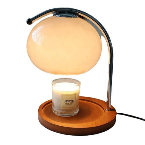 Tafellamp - Bureaulamp - Sfeerlamp voor slaapkamer - Decoratie - glazen lamp - Sfeerverlichting CozyHaus