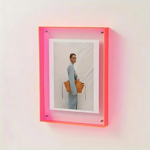 Deryl - Neon Transparent Fotoframe CozyHaus