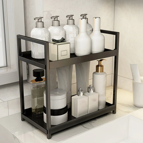 Metal Vanity Organizer – Praktische Opbergruimte voor de Badkamer, Keuken, en Meer CozyHaus