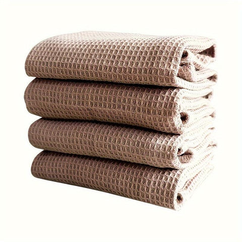 4-Pack Absorberende Cotton Keukendoeken