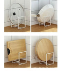 3-Plate Holder Organizer – Verticale Bordenhouder voor Eenvoudige Opslag en Droging CozyHaus