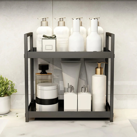 Metal Vanity Organizer – Praktische Opbergruimte voor de Badkamer, Keuken, en Meer CozyHaus