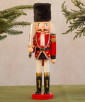 1pc 30cm Nutcracker Soldier Figurine - Wooden Christmas Decor for Home, Office & Tabletop | Perfect for Holiday Parties & Festive Celebrations CozyHaus