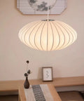 Tsukiyo Silk Pendant Lamp – Tijdloze Elegantie in Japandi Stijl CozyHaus