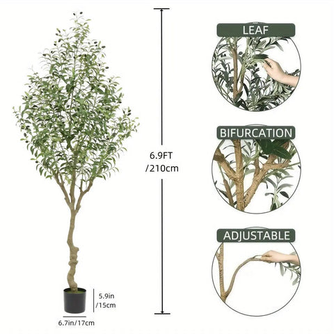 Kunstmatige Olijvenboom - Kunstplant CozyHaus
