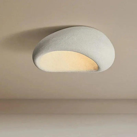 Moderne Wabi Hanglamp – Stijlvolle Hars Kroonluchter voor Eetkamer & Restaurant CozyHaus